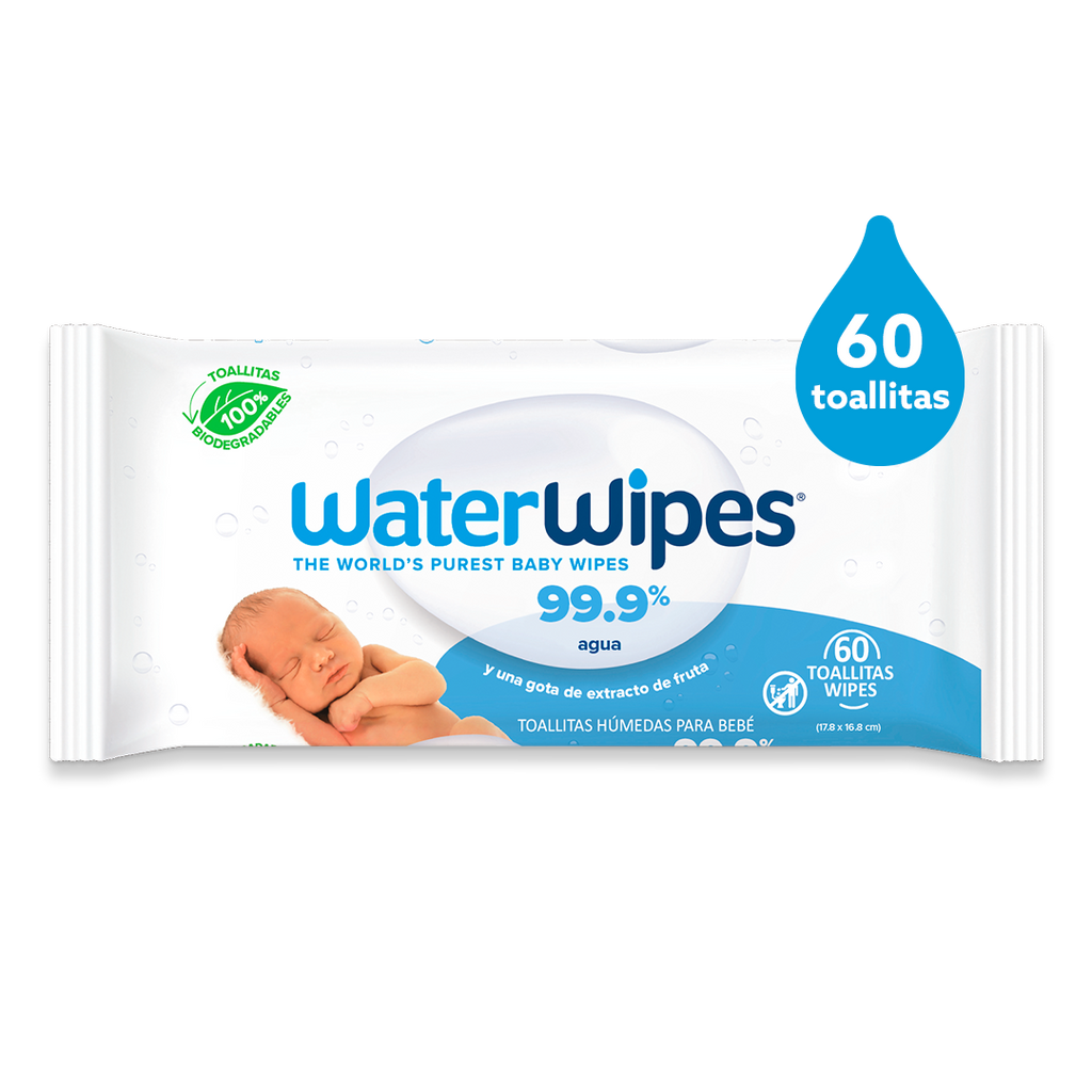 Toallitas húmedas Waterwipes x (60 Unds.)