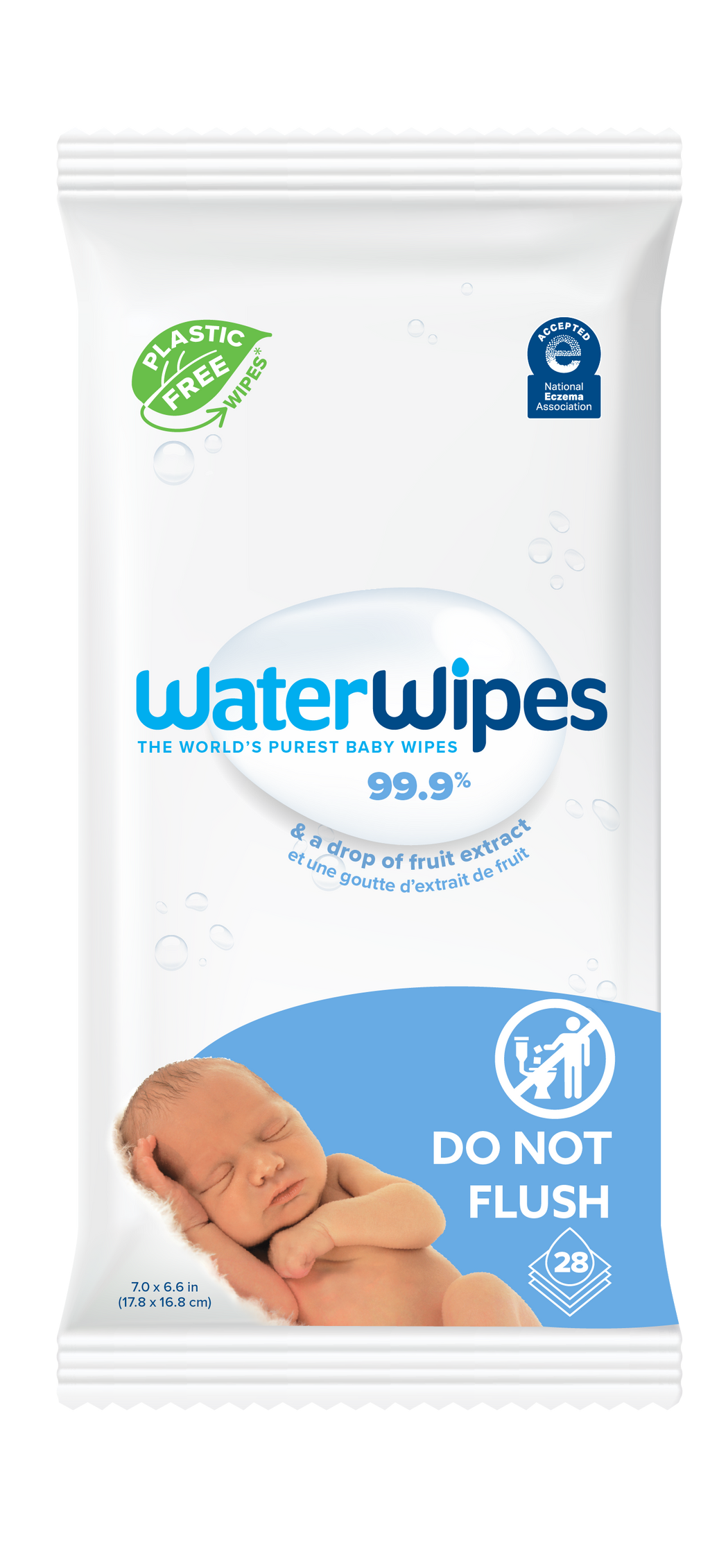 Toallitas húmedas Waterwipes x (28 Unds.)