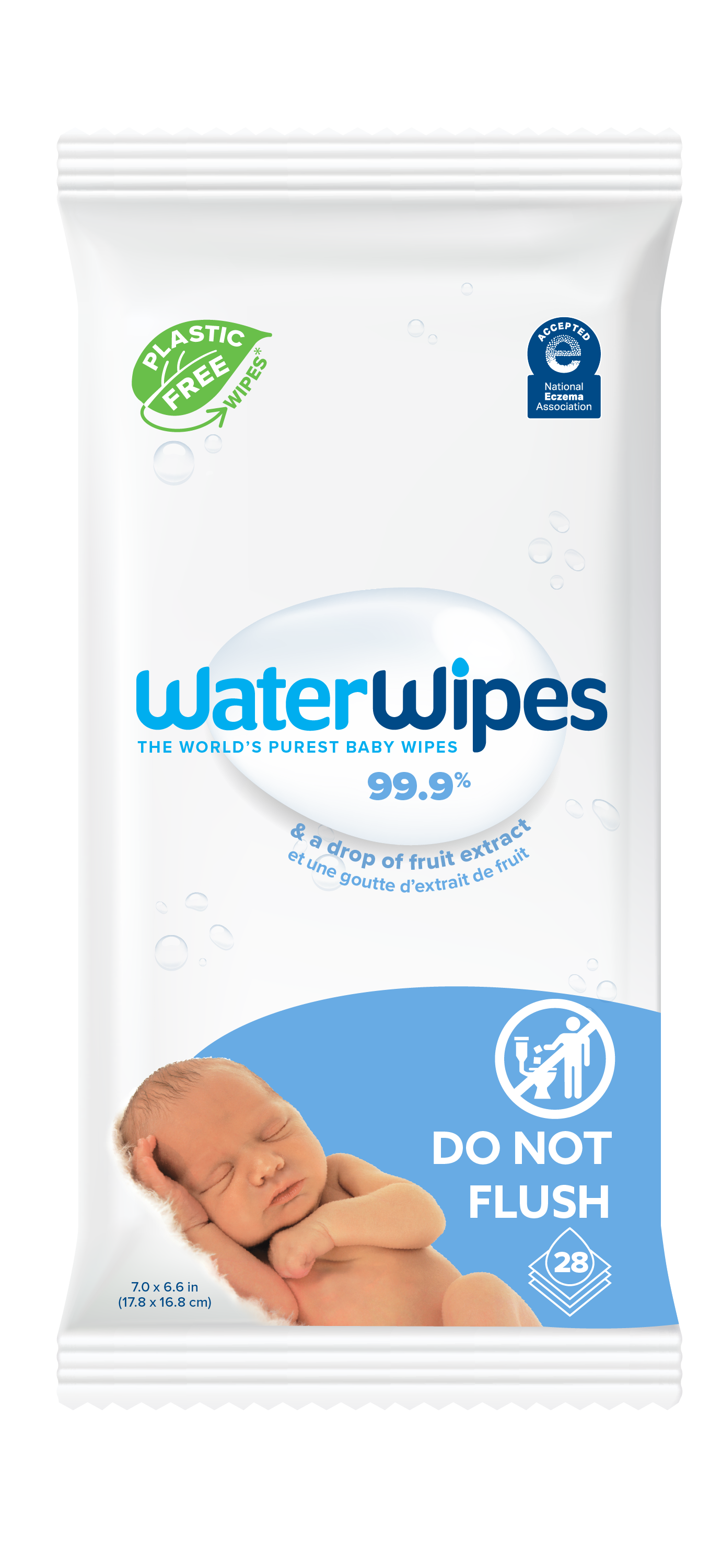 Toallitas húmedas Waterwipes x (28 Unds.)