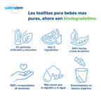 Toallitas húmedas Waterwipes x (448 Unds.)